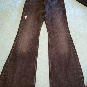 7 for all mankind black jeans